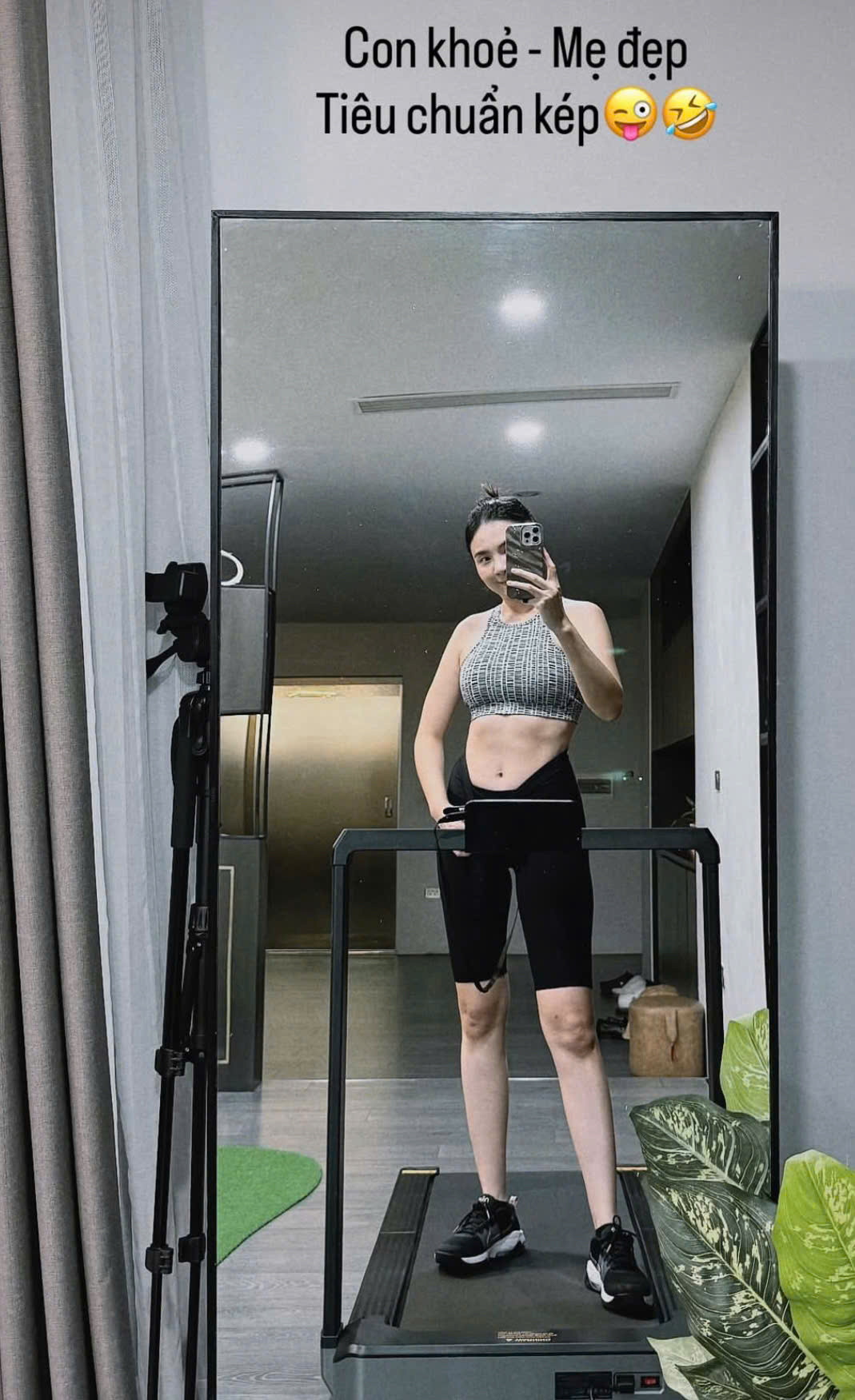 Vóc dáng thật của MC Mai Ngọc sau 6 tháng sinh con gây choáng