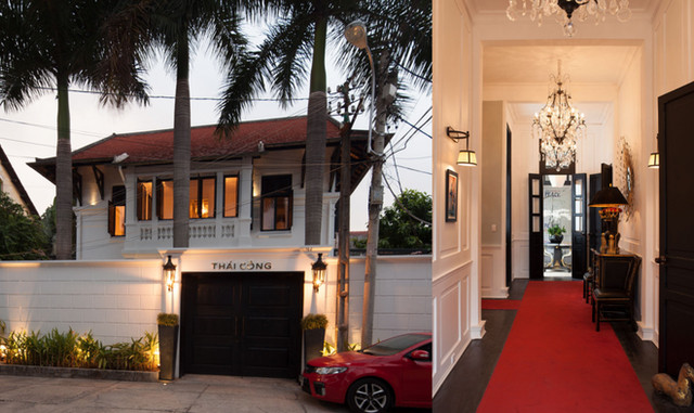 Ảnh cận căn biệt thự đắt đỏ của Thái Công nằm giữa trung tâm Sài Gòn