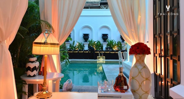 Ảnh cận căn biệt thự đắt đỏ của Thái Công nằm giữa trung tâm Sài Gòn