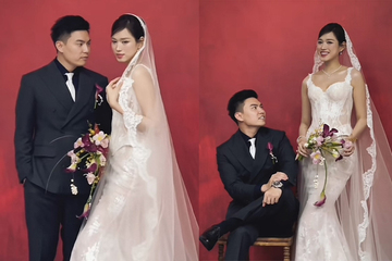 Hậu trường chụp ảnh cưới 'bóc' triệt để thái độ của chồng thiếu gia với Đỗ Thị Hà