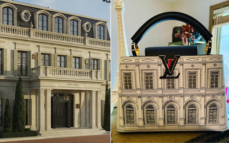 Hài như cách Đoàn Di Băng khoe đồ hiệu: Mua Louis Vuitton vì bắt chước biệt thự 400 tỷ nhà mình?- Ảnh 4.