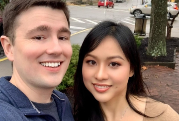 Yêu xa nửa vòng trái đất, chàng sinh viên Mỹ dồn hết học bổng để cưới vợ Việt