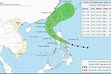 Tin mới nhất về bão Fung-Wong: Đạt cấp siêu bão trước khi vào Biển Đông
