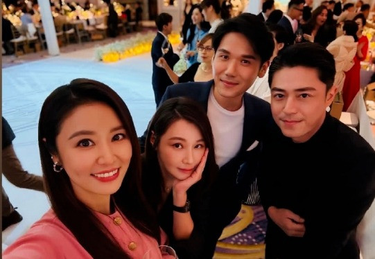 Bức ảnh tình tứ của Hoắc Kiến Hoa Lâm Tâm Như