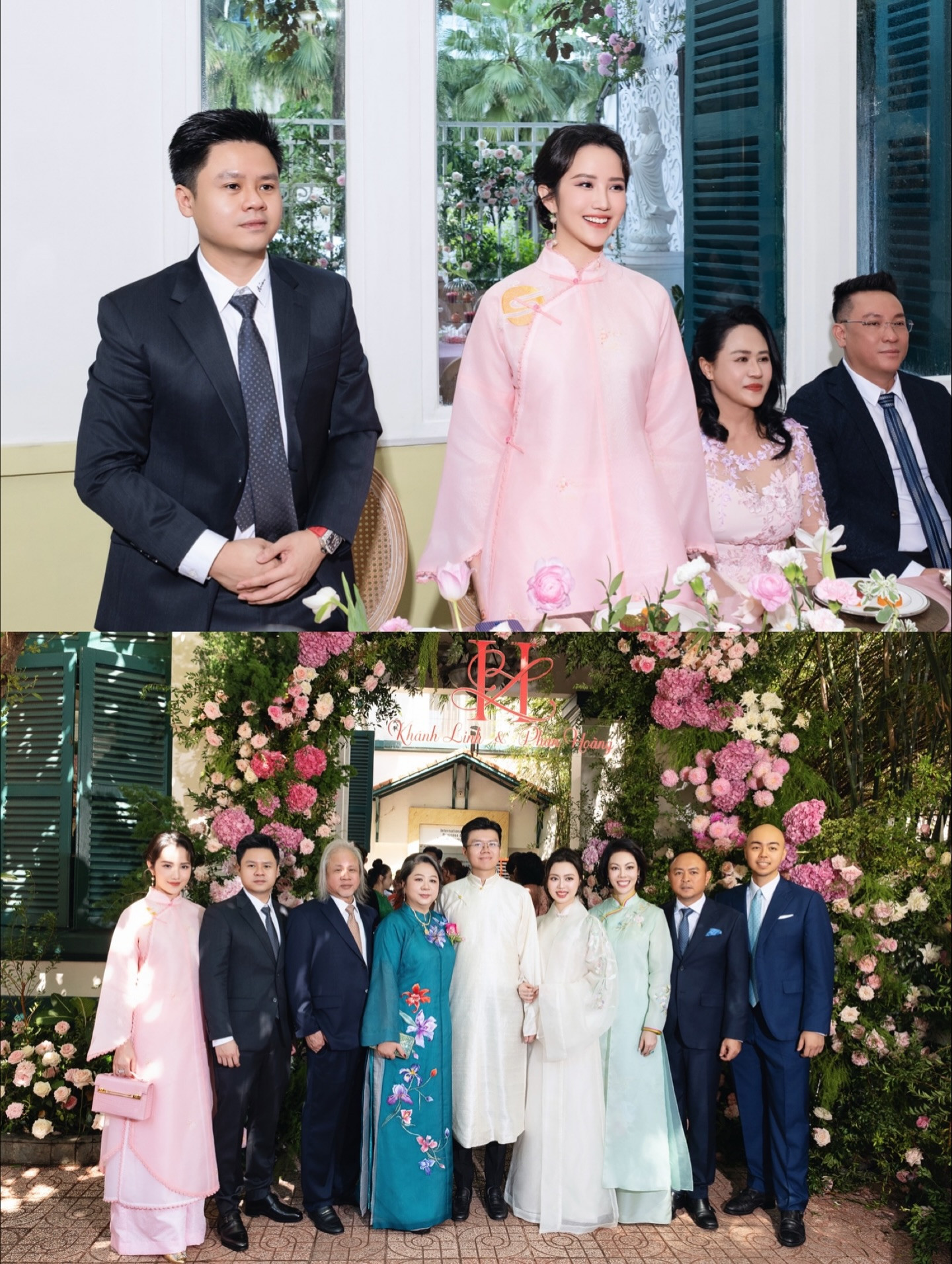 Hình ảnh hiếm bóc nhan sắc thật của vợ Phan Thành trong đám cưới em chồng Phan Hoàng