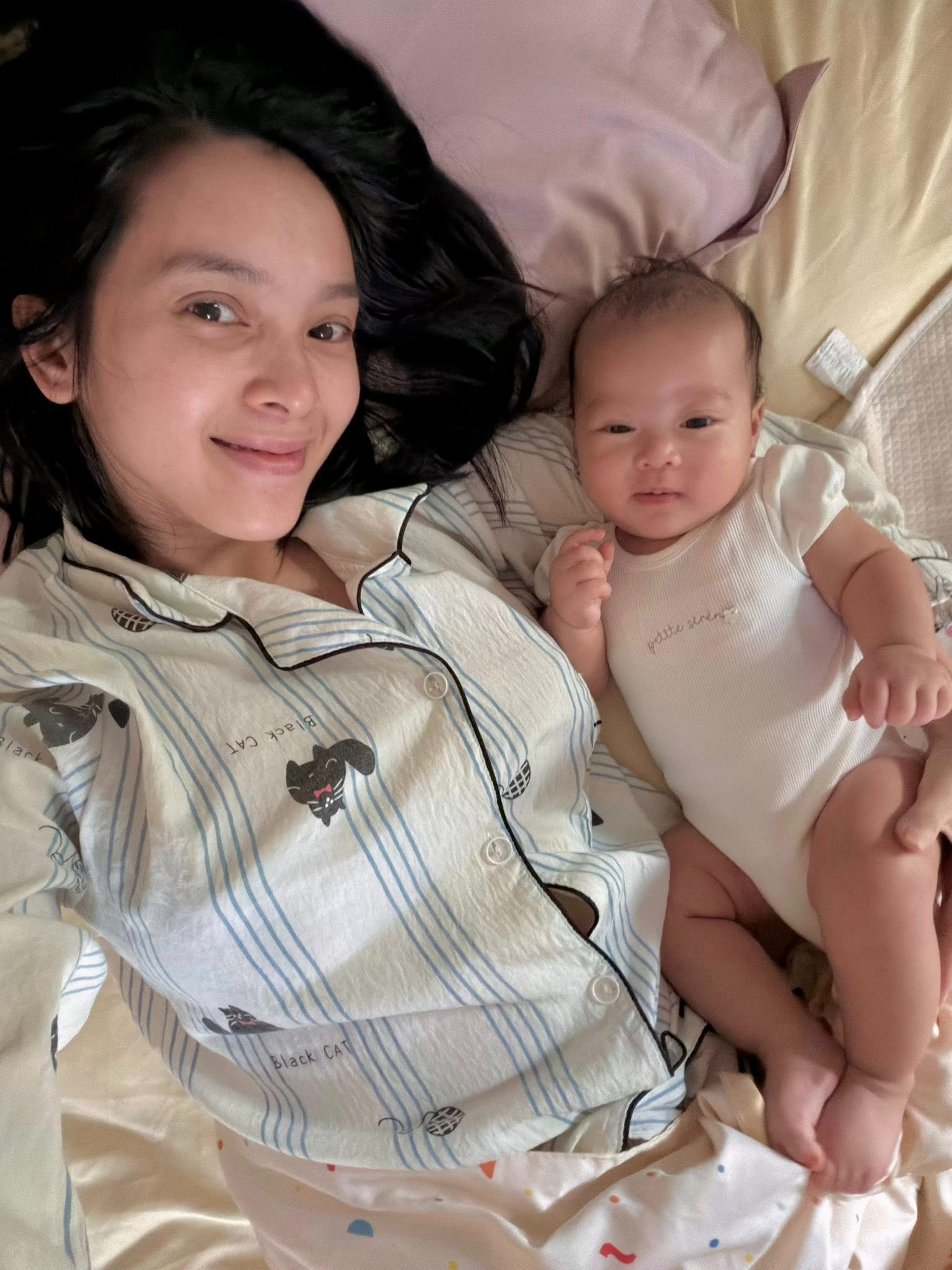 Quỳnh Lương đáp trả khi bị chê già sau khi sinh con