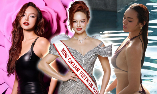 Sắc vóc nóng bỏng của Á hậu đại diện Việt Nam tham dự Miss Charm 2025