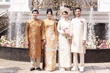 Câu chuyện ẩn chứa đằng sau chiếc áo dài tơ sen của 'công chúa hàng hiệu' Tiên Nguyễn