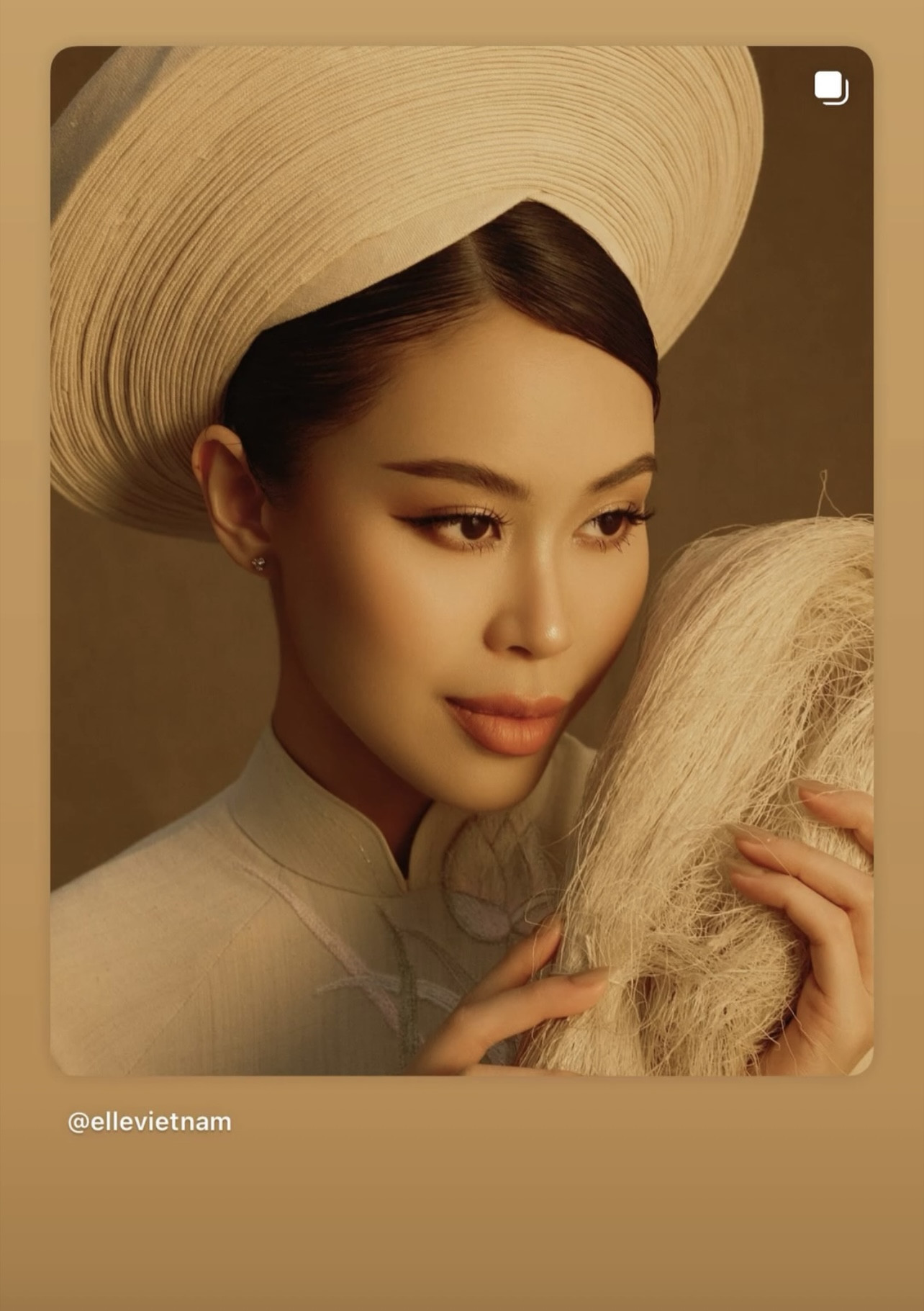 Hai nghệ nhân hàng đầu thiết kế áo dài cho 'công chúa hàng hiệu' là ai?   - Ảnh 6.