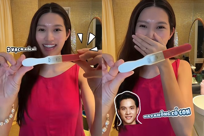 Phản ứng ông xã Á hậu Quỳnh Châu khi biết tin vợ mang con đầu lòng