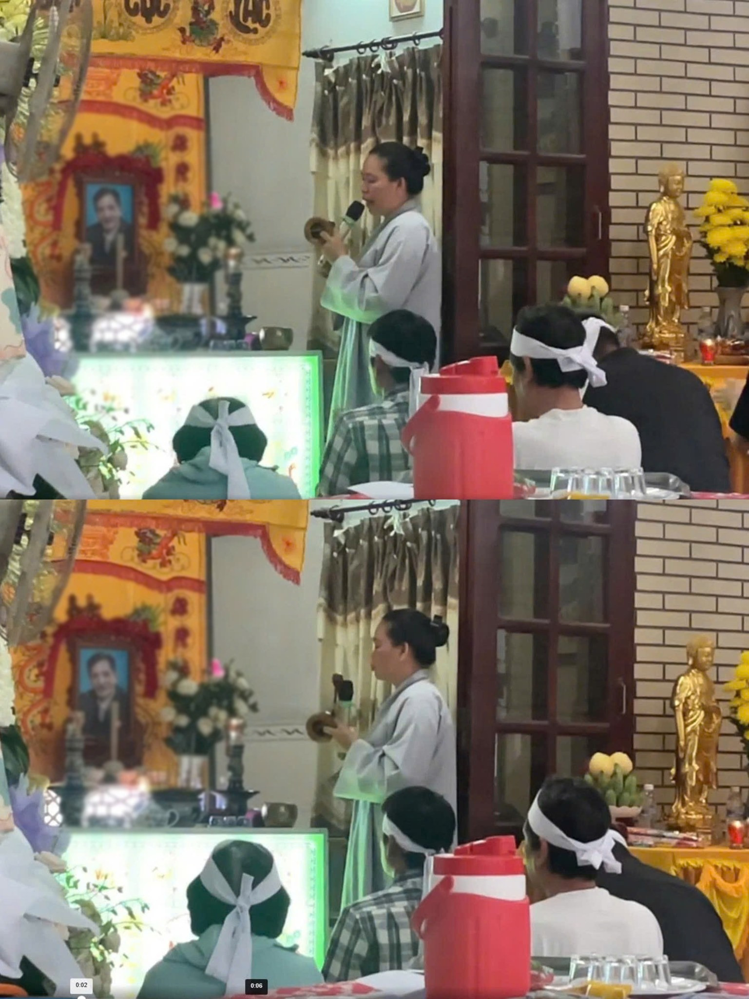 Tang lễ hưu quạnh giản dị của nghệ sĩ Thương Tín