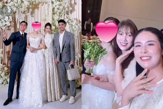 Đám cưới chân dài nổi tiếng Vbiz cùng chồng doanh nhân: Dàn sao nô nức quy tụ