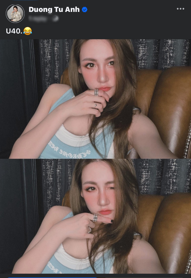 Một bức ảnh U40 của Dương Tú Anh và cảm giác như gái 20