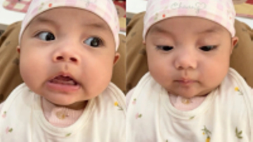 Quá dễ thương, clip em bé 4 tháng tuổi 'tập hát' hút gần 18 triệu lượt xem