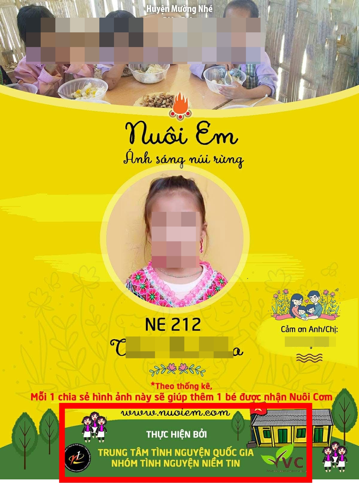 Trung tâm tình nguyện Quốc gia lên tiếng về dự án Nuôi em của ông Hoàng Hoa Trung - Ảnh 2.