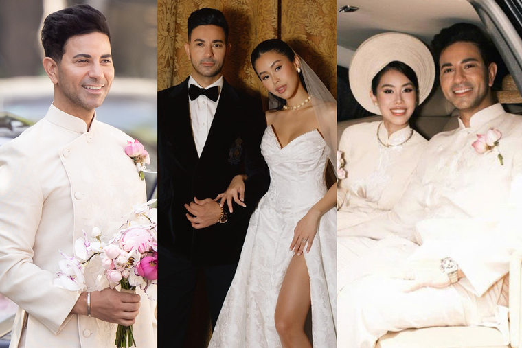 Bóc giá loạt phụ kiện đắt ngang biệt thự chồng Tây đeo trong siêu đám cưới với Tiên Nguyễn