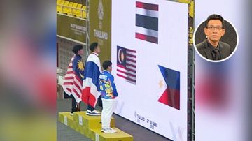 Độc lạ SEA Games 33: VĐV nhận huy chương phải 'úp mặt vào tường'