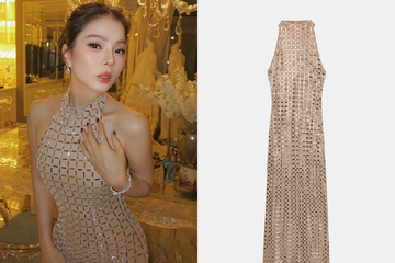 Lệ Quyên giàu sụ vẫn chăm diện váy áo giá bình dân