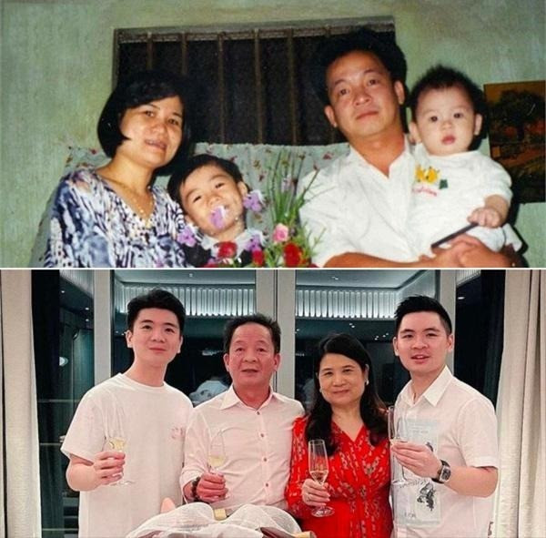 Bức ảnh toát mùi quyền lực về gia đình 4 thành viên của bầu Hiển gây sốt