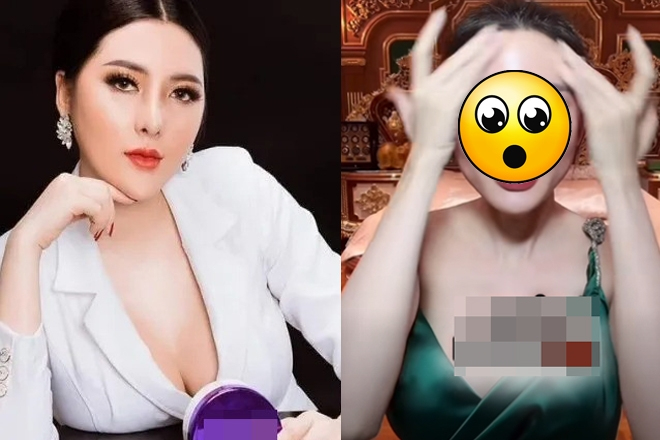 'Đứng hình' diện mạo hiện tại của Ngân Collagen trong clip 'quay lén' bằng cam thường