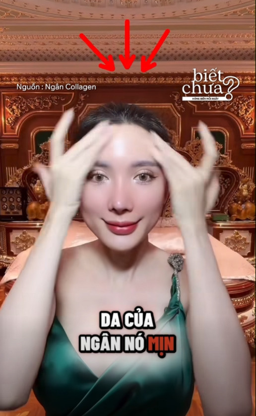 Diện mạo khác lạ của Ngân Collagen