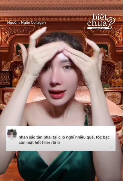 Diện mạo khác lạ của Ngân Collagen