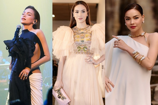 'Choáng' những bộ đầm 'mặc 1 lần, giá trên trời' của Hà Hồ, có chiếc đến nửa tỷ