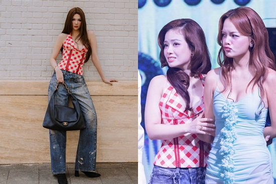 Ngọc Trinh và Dương Hoàng Yến 'đụng hàng', ai mặc đẹp hơn?