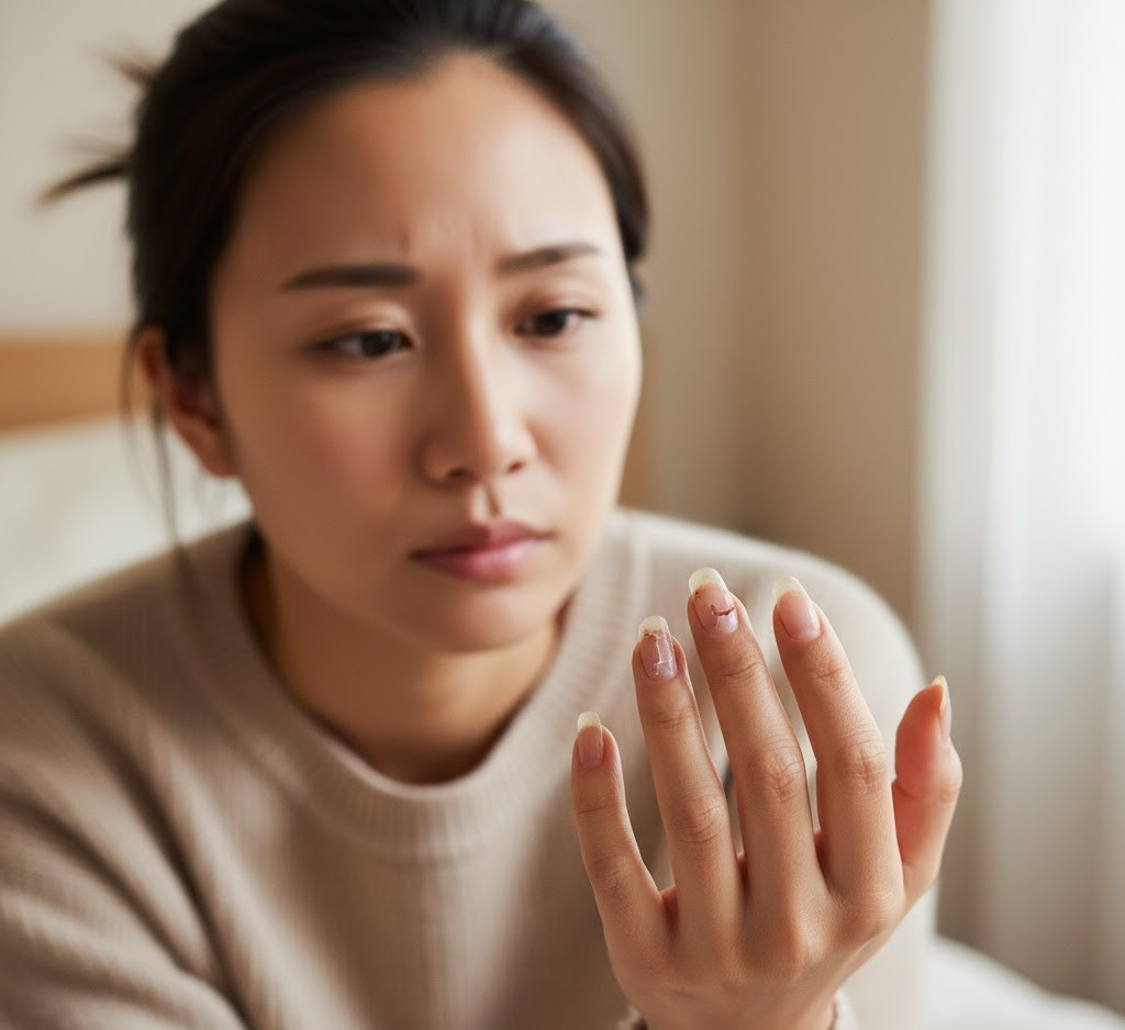 Vì sao móng tay dễ bị khô gãy khi thời tiết hanh khô? Cách chăm sóc và bảo vệ- Ảnh 1.