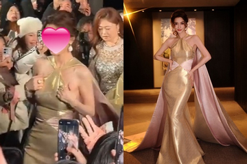 Angela Baby tái xuất thảm đỏ sau 2 năm bị 'phong sát'