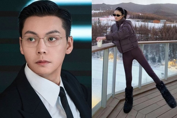 Bà xã 'tổng tài' Trần Vỹ Đình khoe sắc vóc đẹp xuất sắc dù mới sinh con