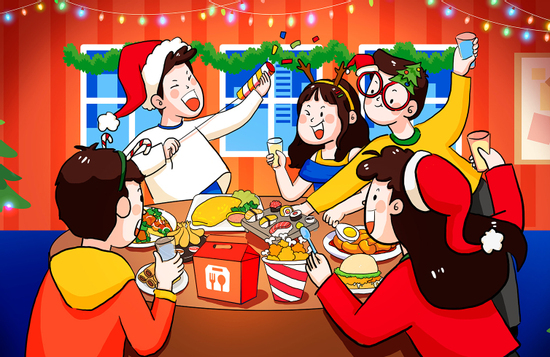 Giới trẻ 'bật mood' Giáng sinh: Ở nhà hay xuống phố cũng phải xập xình