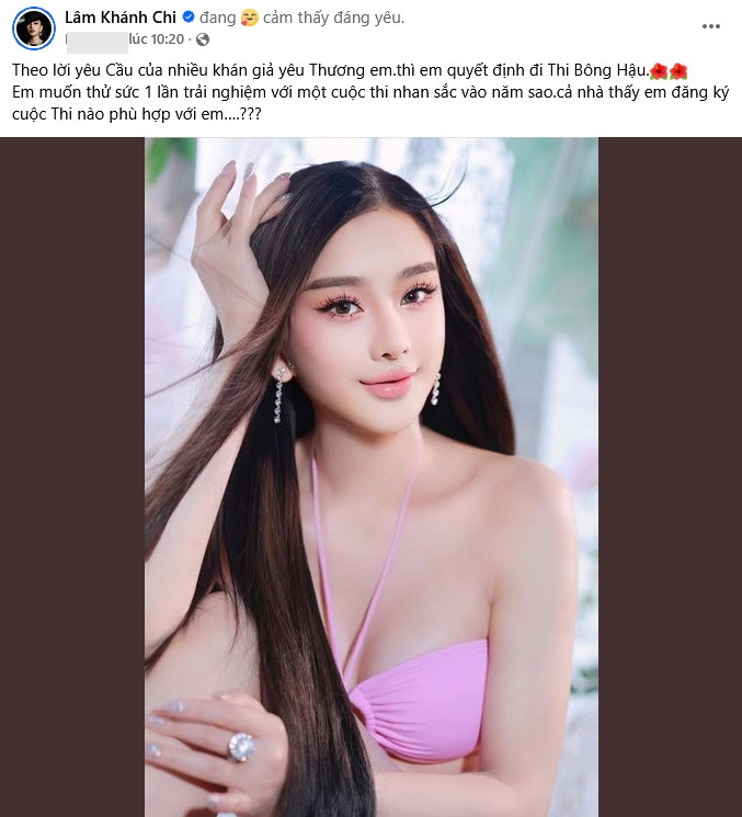 Lâm Khánh Chi dự thi Miss Grand 2026