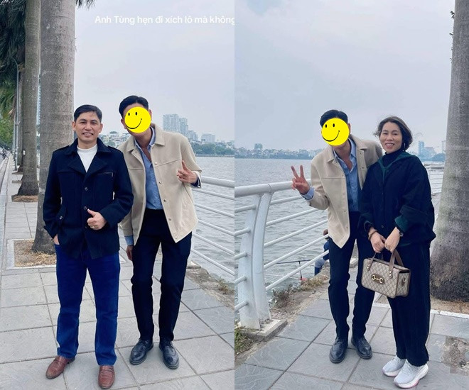 Team qua đường tóm dính bố mẹ Sơn Tùng đi bão