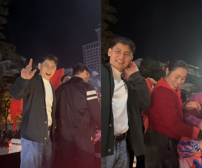 Team qua đường tóm dính bố mẹ Sơn Tùng đi bão