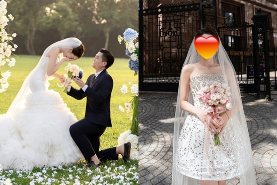 Chân dài nổi tiếng showbiz Việt xả loạt ảnh cưới đẹp như ở trời Âu trước hôn lễ