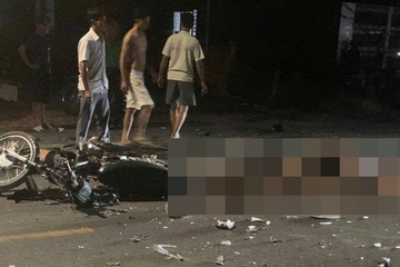 Hai xe máy đấu đầu ở Tây Ninh, 2 nam thanh niên tử vong