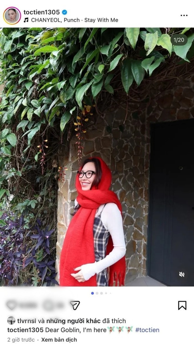 Hoàng Touliver ‘xuất hiện’ trở lại dưới bài viết của Tóc Tiên