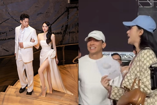 Lộ khoảnh khắc Hương Giang và bạn trai kém 3 tuổi tình tứ đi xem concert