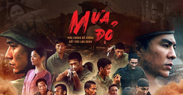 Tối nay, khán giả cả nước được xem 'Mưa đỏ' trên sóng truyền hình