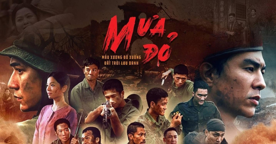 Tối nay, khán giả cả nước được xem 'Mưa đỏ' trên sóng truyền hình