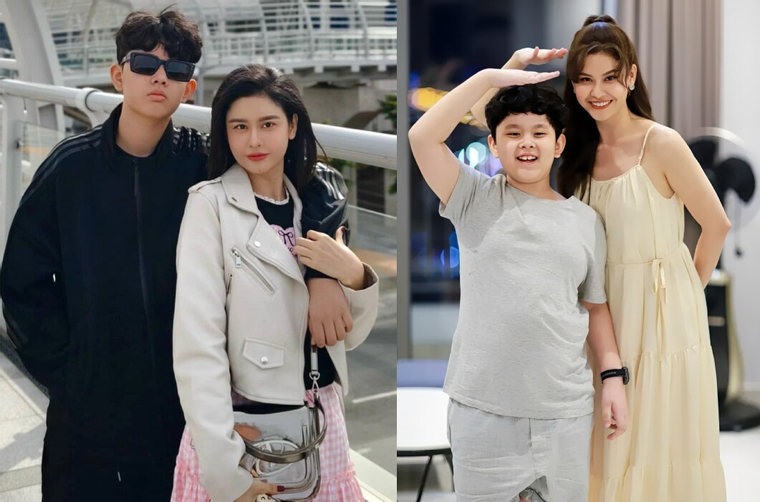 Con trai Trương Quỳnh Anh thay đổi khó nhận ra, sở hữu chiều cao 1m80 ở tuổi 13