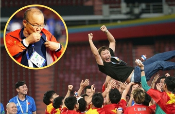 Thầy Park chúc mừng U22 Việt Nam, tặng quà đặc biệt cho HLV Kim Sang Sik