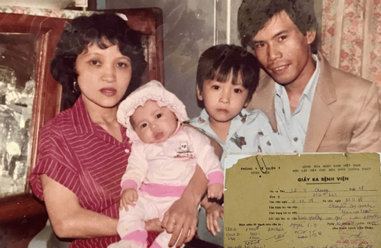 8 ngày nằm viện hết 2.060 đồng là bill giấy ra viện của 1 sản phụ sinh con năm 1988