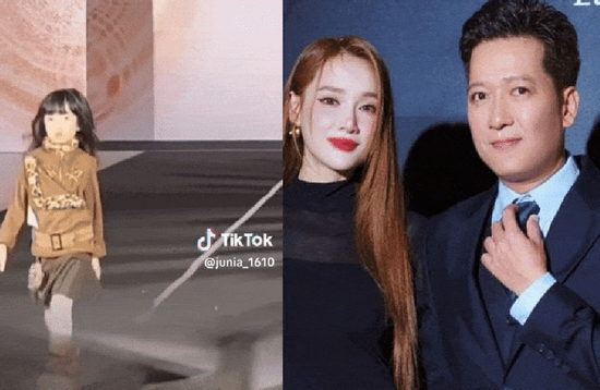 Con gái Trường Giang - Nhã Phương catwalk 15 giây, netizen xem xong chốt ngay 1 câu!