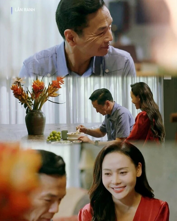 Diễn viên Huyền Trang ''gây bão'' với vai nữ chủ tịch Mỹ Trinh - người tình bí mật của Phó Bí thư thường trực Tỉnh ủy Lê Đình Sách (NSND Trung Anh đóng).