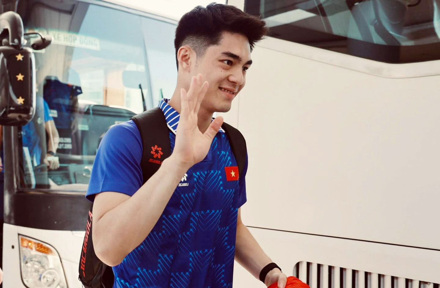 Thủ môn Trần Trung Kiên của U22 Việt Nam bất ngờ trở thành