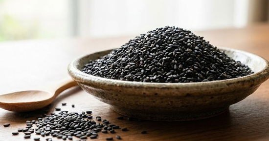 Thời điểm tốt nhất để sử dụng hạt mè đen làm đen tóc