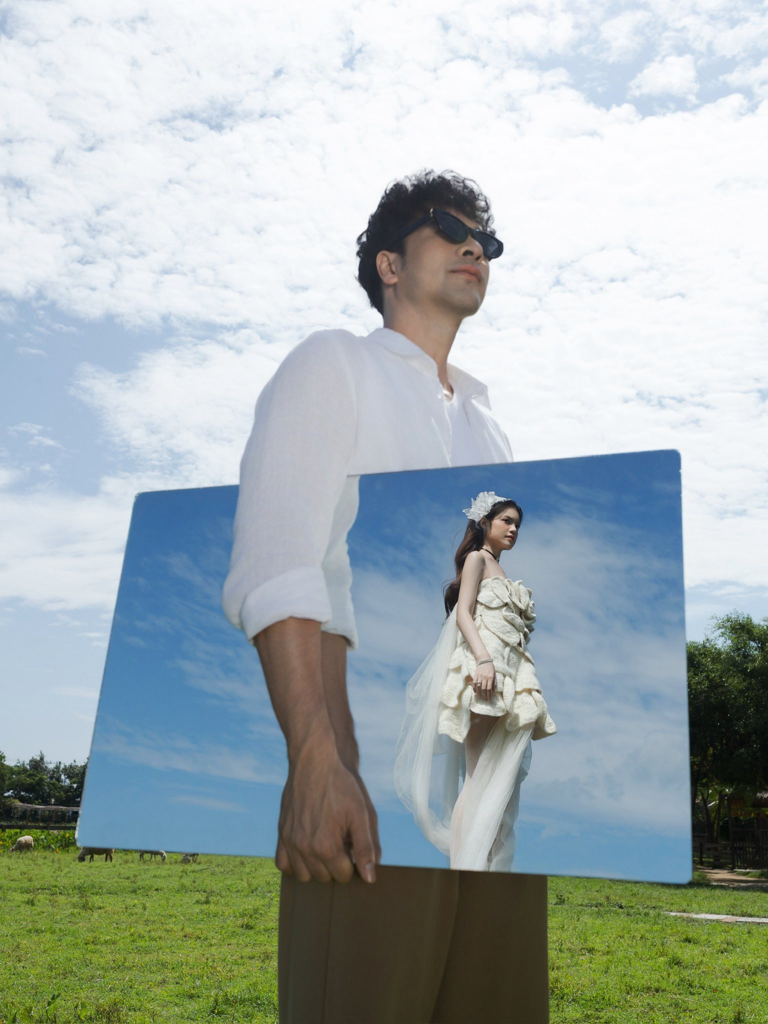 Vợ kém 16 tuổi của Đoàn Minh Tài khoe ảnh cưới đậm chất nghệ thuật - Ảnh 3.