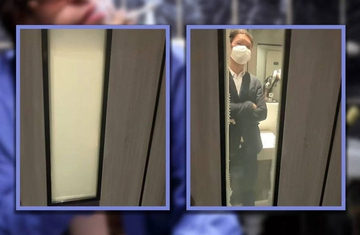 Phát minh gây bão: Cửa nhà vệ sinh lập tức biến thành 'kính trong suốt' khi phát hiện khách làm 1 việc